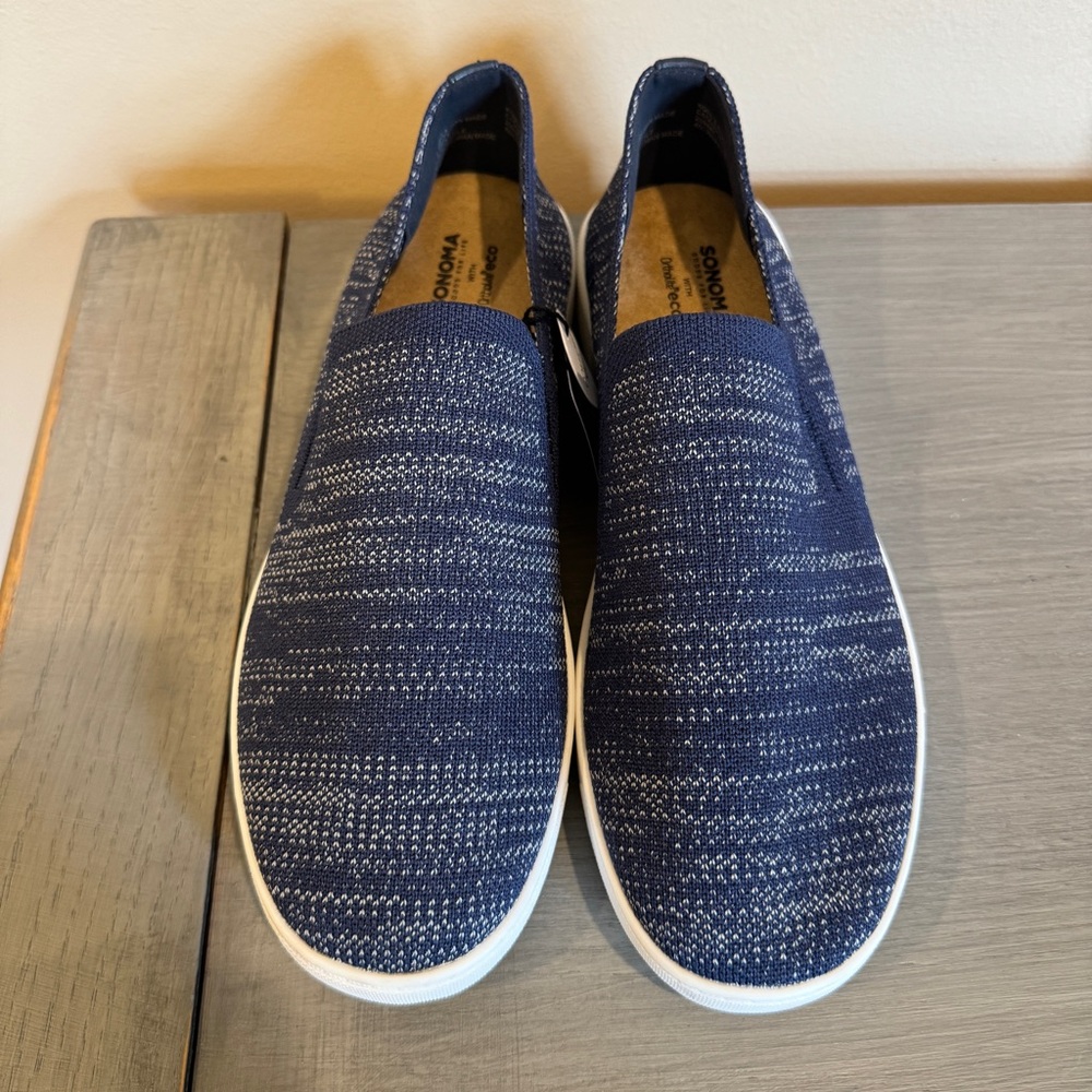Sonoma Women's Catahoula Slip On Comfort Sneaker Shoes Heath Blue Size: 9 - Picture 2 of 8